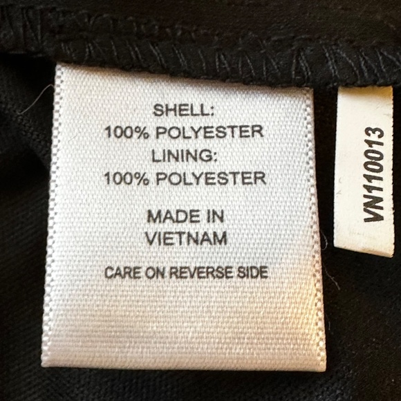 COPY - NEW YORK & COMPANY Dress Sheath Stripe Pleated Lined Sleeveless Polyeste… - Picture 7 of 10